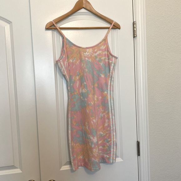 adidas Dresses & Skirts - Tie dye Dress